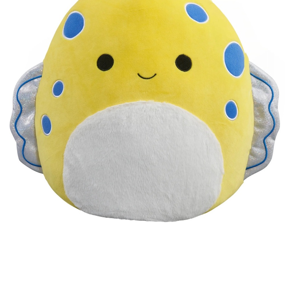 Yellow and Blue Plush Toy
